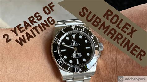 rolex submariner waiting list 2018|rolex 2024 waitlist.